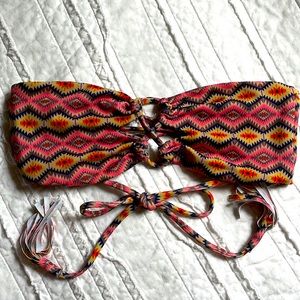 Acacia Bandeau Top Multi Colored Size P